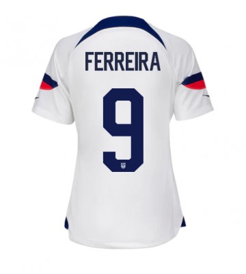 Maillot de foot États-Unis Jesus Ferreira #9 Domicile Femmes Monde 2022 Manches Courte